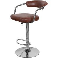 Barstuhl Midnight 525 2er-Set Kaffee von Kayoom