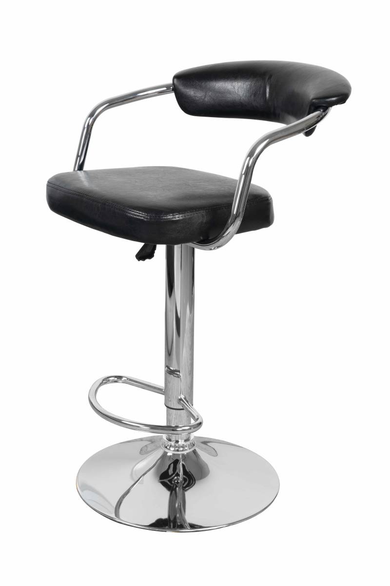 Barstuhl Midnight 525 2er-Set Schwarz von Kayoom