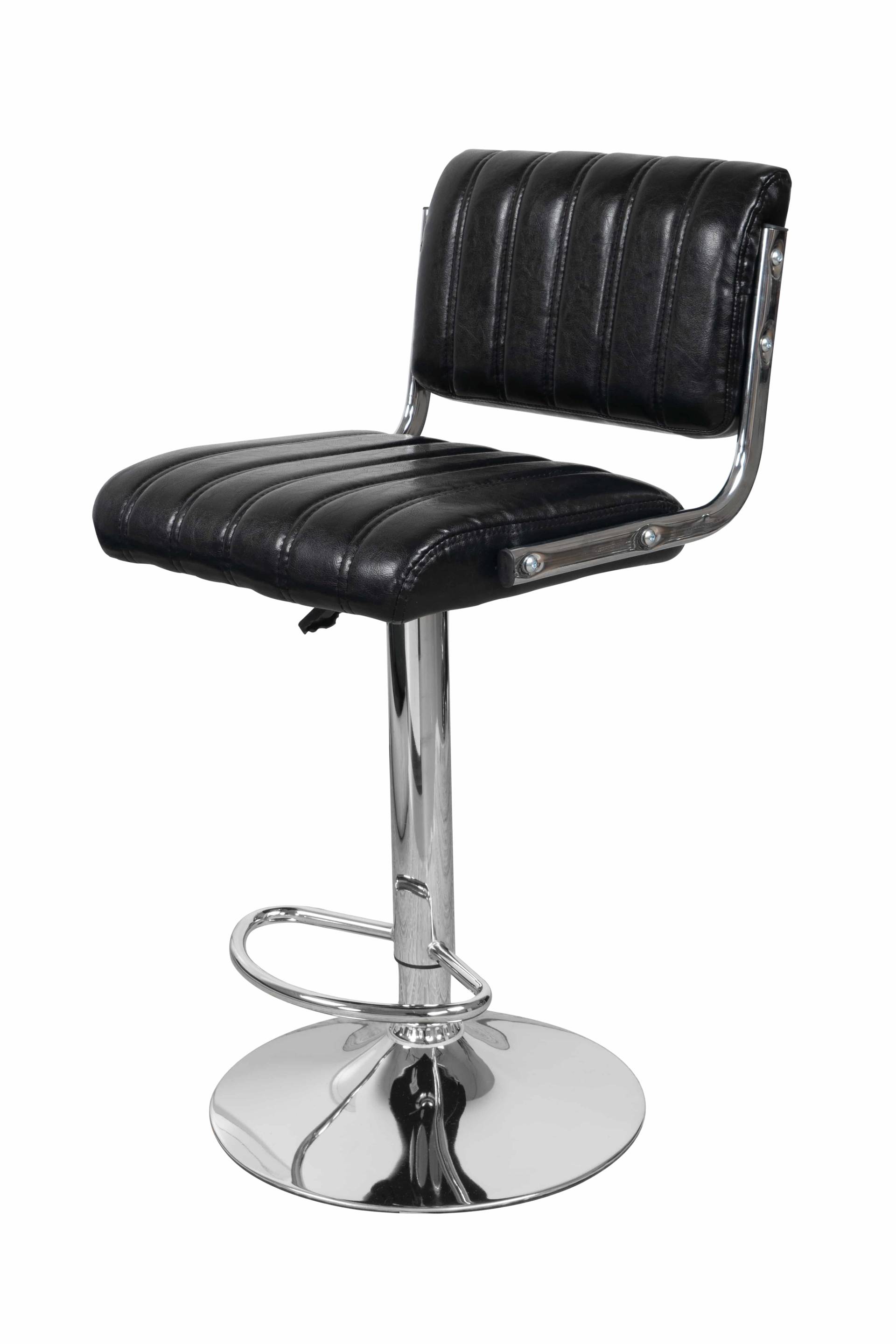 Barstuhl Midnight 725 2er-Set Schwarz von Kayoom