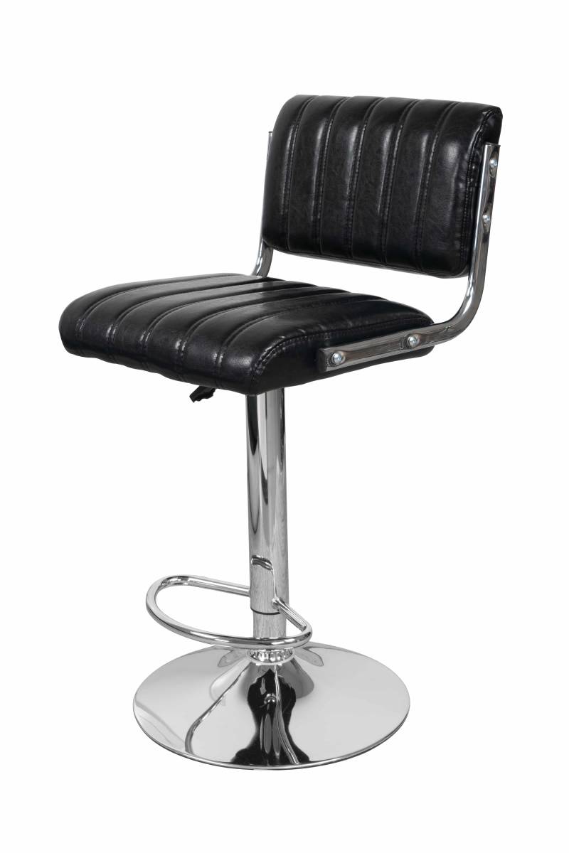 Barstuhl Midnight 725 2er-Set Schwarz von Kayoom