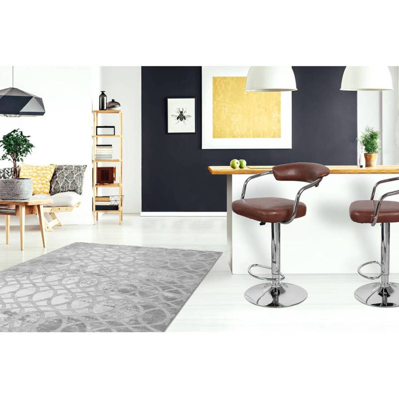 home24 Barstuhl Midnight I (2er-Set) 53 x 105 x 52cm Braun von home24
