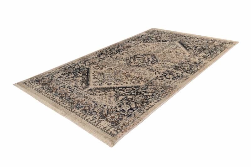 Charu 425 Blau 80cm x 150cm von Kayoom