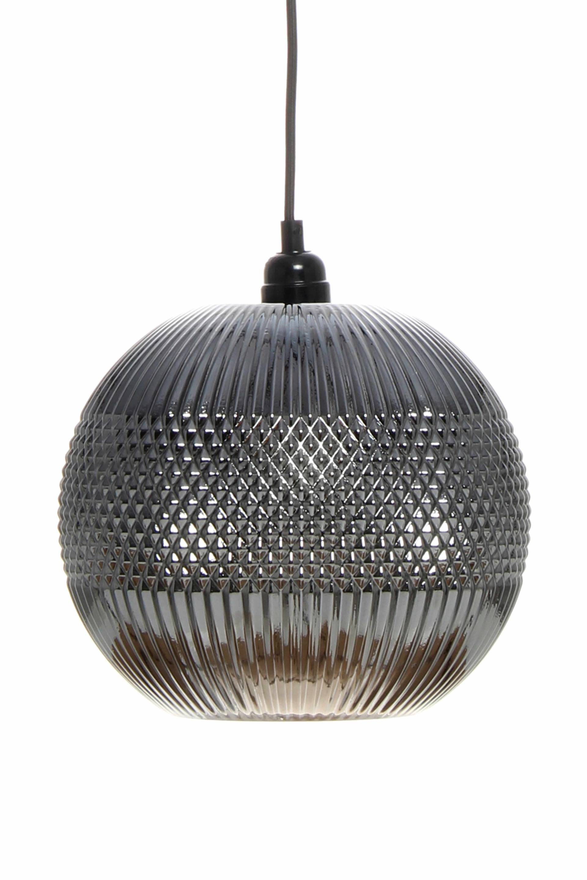 Hängelampe Neptun Silber / Grau von Kayoom