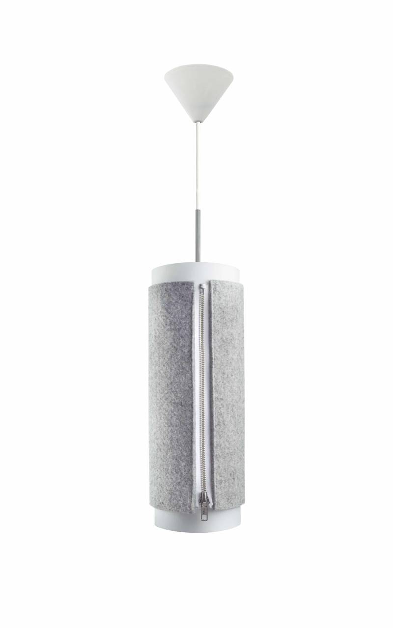 Hängelampe Zip Star 110 Medium Grau von Kayoom