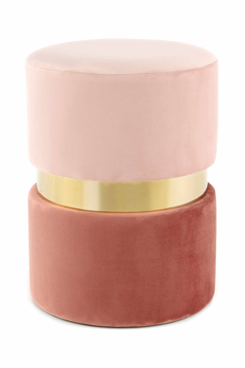 Hocker Gipsy 825 Terra / Rosà / Braun von Kayoom