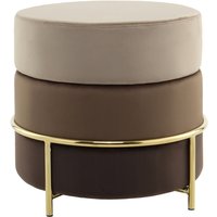 Hocker Matilda 125 Braun von Kayoom