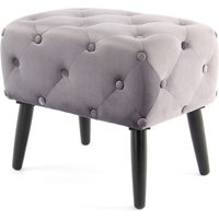 Hocker Piano 125 Grau / Schwarz von Kayoom