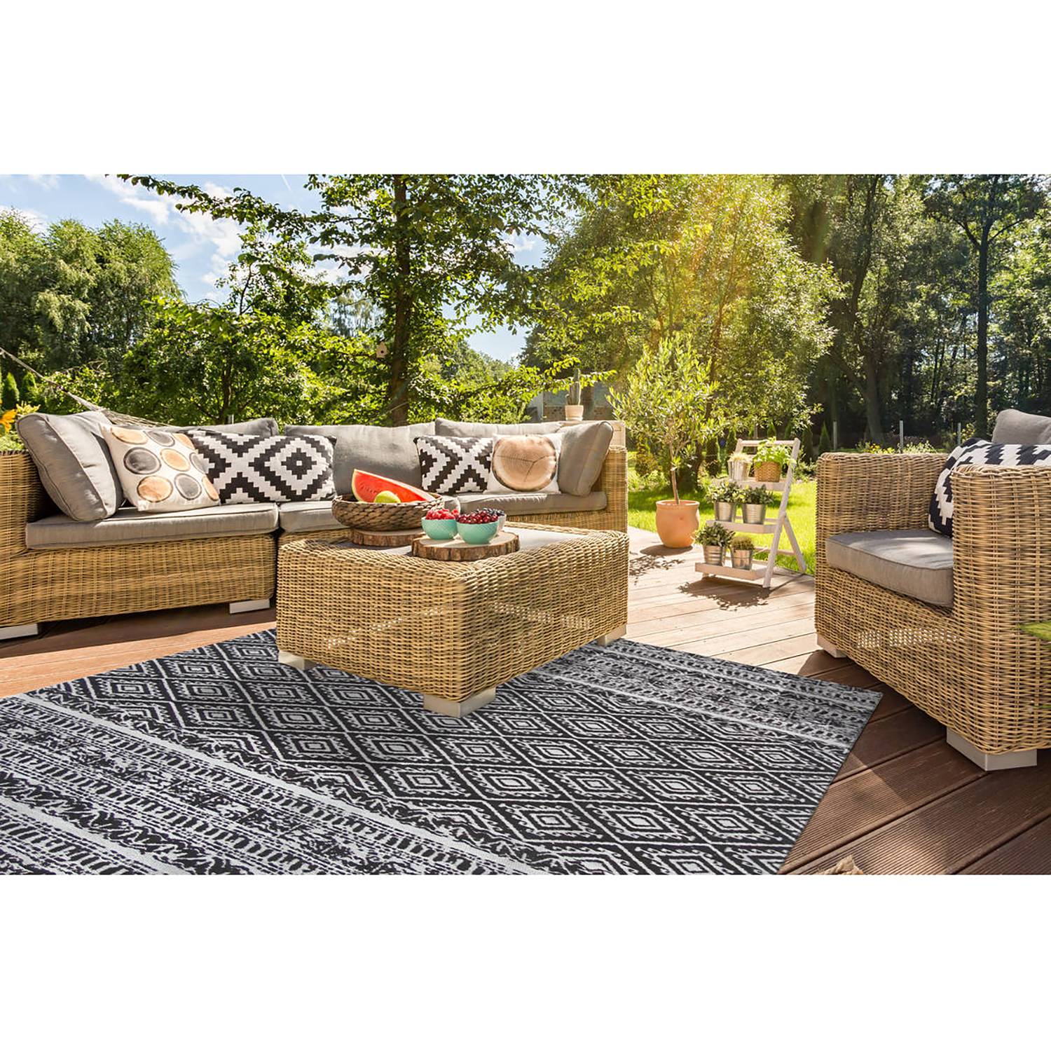 In-/Outdoorteppich Sunny 110 I von Kayoom