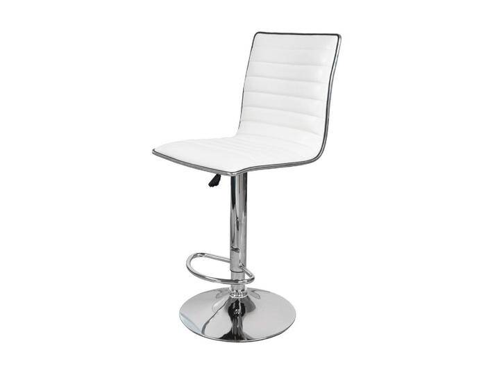Kayoom BARHOCKER-SET, Silber, Weiß, Holz, Metall, 54x116x41 cm, Sitzfläche 360° drehbar, abwischbar, Esszimmer, Barmöbel, Barhocker von Kayoom