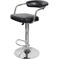 Barstuhl Midnight 525 2er-Set Schwarz von Kayoom