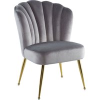 Kayoom Esszimmerstuhl "Stuhl Pippa, Rückenlehne im Retro-Stil, ausgefallene Rückenlehne", 1 St., Stoffbezug, samtweicher Bezug, Eye-Catcher im Raum, ausgefallene Rückenlehne von Kayoom
