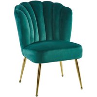 Kayoom Esszimmerstuhl "Stuhl Pippa, Rückenlehne im Retro-Stil, ausgefallene Rückenlehne", 1 St., Stoffbezug, samtweicher Bezug, Eye-Catcher im Raum, ausgefallene Rückenlehne von Kayoom