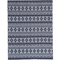 Kayoom Flachgewebeteppich Sunny 210 blau B/L: ca. 80x150 cm von Kayoom