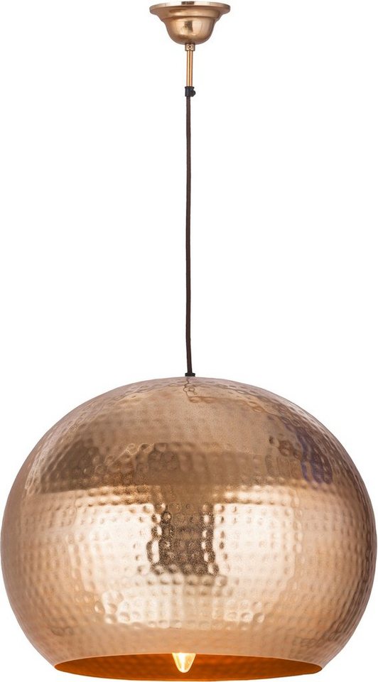 Kayoom Hängeleuchte Fabricia, ohne Leuchtmittel, Metall-Hängeleuchte im Industrial-Style, handgefertigt in Glockenform von Kayoom