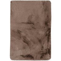 Kayoom Hochflorteppich Badematte Rabbit 225 sand B/H/L: ca. 40x3,5x60 cm von Kayoom