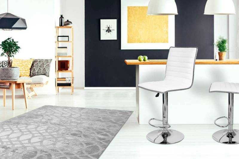 Kayoom Hochstuhl Barstuhl Midnight 625 2er-Set, in Leder-Optik, Barhocker (Set, 2 St), pflegeleicht, höhenverstellbar, komfortabel, drehbar von Kayoom