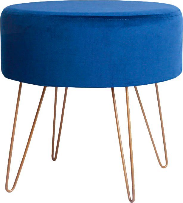 Kayoom Hocker Mio, Hocker in dekorativem Design, moderne Form, stabiler Korpus (1 St), beeindruckend, teilweise handgefertigt, moderne Form von Kayoom