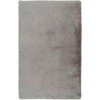 Kayoom Kurzflorteppich Badematte Rabbit Light 325 hellgrau B/H/L: ca. 65x2,4x100 cm von Kayoom