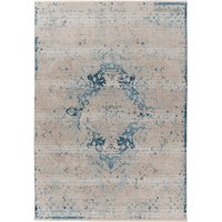 Kayoom Kurzflorteppich Milan 225 blau B/H/L: ca. 80x0,5x150 cm von Kayoom