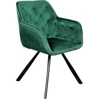 Kayoom Polsterstuhl "Stuhl Eann 125, Stuhl im Retro-Design, edles Design" () 1 Stk.stilvoll, pflegeleicht, samtweicher Stoffbezug, edles Design Kayoom Polsterstuhl "Stuhl Eann 125, Stuhl im Retro-Design, edles Design" () 1 Stk.stilvoll, pflegeleicht, samtweicher Stoffbezug, edles Design von Kayoom