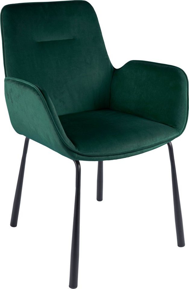 Kayoom Polsterstuhl Stuhl Eliot 125, Retro-Stuhl,elegantes Design in schlichter Gestaltung (1 St), stilvoll, pflegeleicht, Rückenlehne mit stilvoller Ziernaht von Kayoom