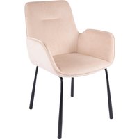 Kayoom Polsterstuhl "Stuhl Eliot 125, Retro-Stuhl,elegantes Design in schlichter Gestaltung", 1 St., stilvoll, pflegeleicht, Rückenlehne mit stilvoller Ziernaht von Kayoom