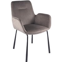 Kayoom Polsterstuhl "Stuhl Eliot 125, Retro-Stuhl,elegantes Design in schlichter Gestaltung", 1 St., stilvoll, pflegeleicht, Rückenlehne mit stilvoller Ziernaht von Kayoom
