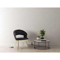Kayoom Polsterstuhl "Stuhl Finesse 125 2er-Set, TOPSELLER Flechtverarbeitung am Rücken", (Set), 2 St., 2-er Set, angesagter Flechtoptik, bequem und stabil von Kayoom