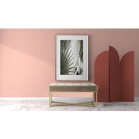 Kayoom Sitzbank "Diaz 125, Edler Touch durch goldenes Gestell,Bietet mehrere Sitzplätze" 1 Stk. tlg. samtweich, gesteppt, mit Zierknöpfen, Hochwertiger Samtbezug Kayoom Sitzbank "Diaz 125, Edler Touch durch goldenes Gestell,Bietet mehrere Sitzplätze" 1 Stk. tlg. samtweich, gesteppt, mit Zierknöpfen, Hochwertiger Samtbezug von Kayoom