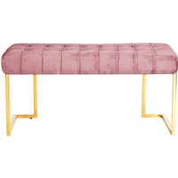 Kayoom Sitzbank "Rare 225, Edler Touch durch goldenes Gestell" 1 Stk. tlg. samtweich, gesteppt, mit Zierknöpfen, Gemütliches, schickes Polster Kayoom Sitzbank "Rare 225, Edler Touch durch goldenes Gestell" 1 Stk. tlg. samtweich, gesteppt, mit Zierknöpfen, Gemütliches, schickes Polster von Kayoom