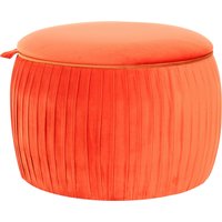 Kayoom Sitzhocker "Hocker Adoree, Sitzgelegenheit in attraktiver Form,Hocker mit Stauraum" 1 Stk. tlg. stilvoll, mit Stauraum, rund, schöne runde Form und tolle Größe von Kayoom