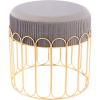 Kayoom Sitzhocker "Hocker Cleopatra 425, Design-Hocker Sitzfläche weich gepolstert" 1 Stk. tlg. samtweich, dekorativ, elegantes Design, edle Optik von Kayoom