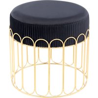 Kayoom Sitzhocker "Hocker Cleopatra 425, Design-Hocker Sitzfläche weich gepolstert" 1 Stk. tlg. samtweich, dekorativ, elegantes Design, edle Optik von Kayoom