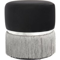 Kayoom Sitzhocker "Hocker Rebecca 825, Sitzpouf in runder Form,mit samtigem Bezug" 1 Stk. tlg. pflegeleicht, modern, vielseitig verwendbar, Sitzfläche gepolstert von Kayoom