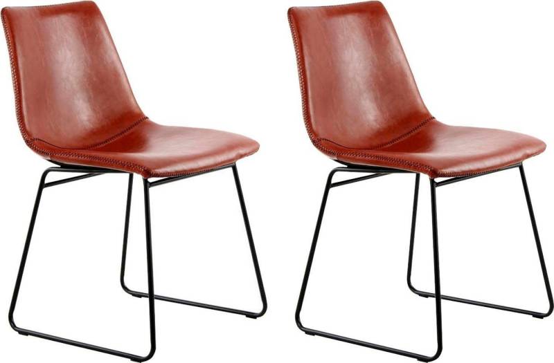 Kayoom Stuhl Caila 110 2er-Set, Esszimmerstuhl in robuster Aufmachung (Set, 2 St), pflegeleicht, modern, strapazierfähig, integrierbar in jeden Wohnstil von Kayoom