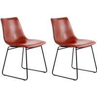 Kayoom Stuhl "Caila 110 2er-Set, Esszimmerstuhl in robuster Aufmachung", (Set), 2 St., pflegeleicht, modern, strapazierfähig, integrierbar in jeden Wohnstil von Kayoom