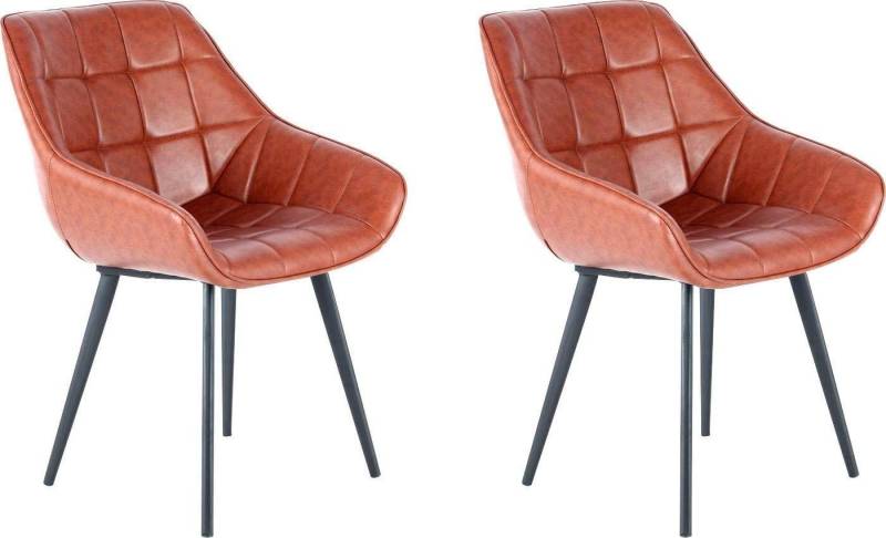Kayoom Stuhl Demi 325 2er-Set, Relax-Sessel, unifarbenes Farbgestaltung (Set, 2 St), pflegeleicht, elegante Aufmachung, in dezenten Farben von Kayoom
