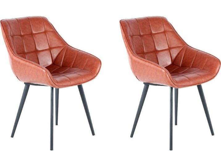 Kayoom Stuhl Demi 325 2er-Set, Relax-Sessel, unifarbenes Farbgestaltung (Set, 2 St), pflegeleicht, elegante Aufmachung, in dezenten Farben von Kayoom