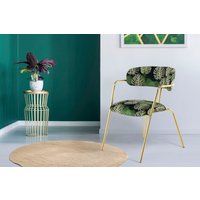 Kayoom Stuhl "Forest 625 2er-Set, samtweicher Bezug mit hohem Sitzkomfort" (Set) 2 Stk.elegant, gute Stabilität durch hochwertige Verarbeitung von Kayoom