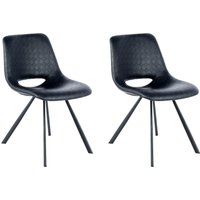 Kayoom Stuhl "Josephine 325 2er-Set, zeitloses Design, mit geometrischer Aussparung", (Set), 2 St., pflegeleicht, schlicht, weiche Polsterung für angenehmes Sitzgefühl von Kayoom
