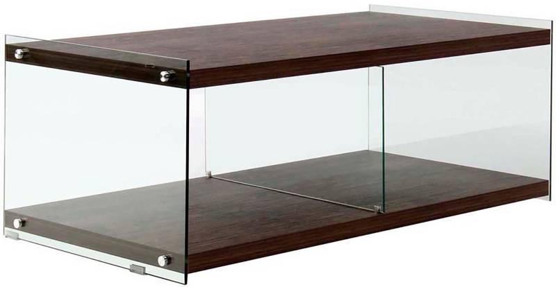 Kayoom TV-Schrank TV-Tisch Elementary, eckige Form, viel Ablagefläche (1-St) TV-Tisch, gehärtetes Glas, pflegeleicht von Kayoom