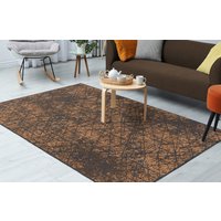 Kayoom Teppich "Kalea 225", rechteckig, 8 mm Höhe, Flachgewebeteppich mit Relief-Design, Used-Look, moderne Farben von Kayoom