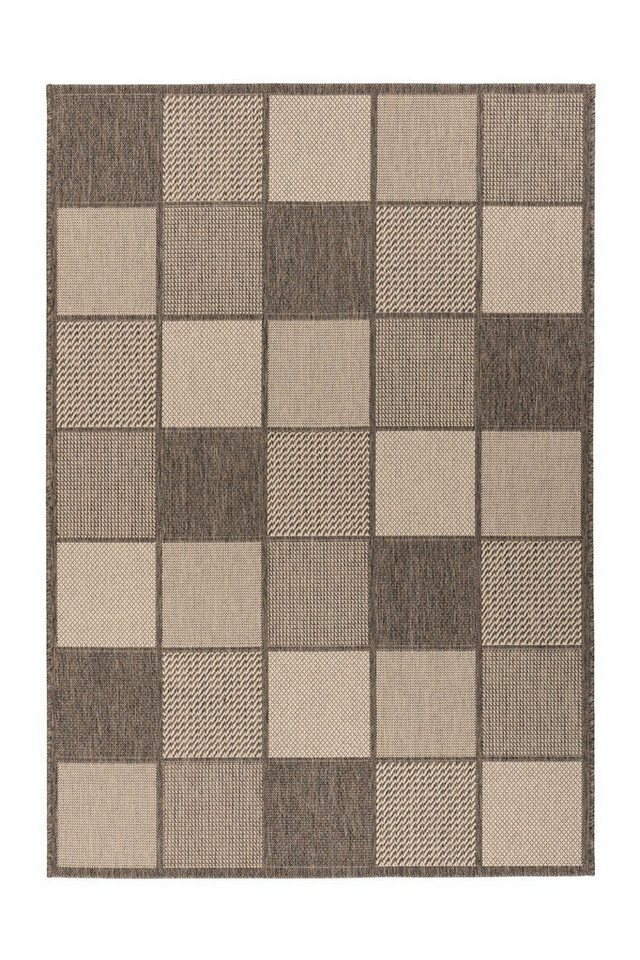 Kayoom Teppich in Braun / Creme, 100% Polypropylen - 230x160cm (LxB) von Kayoom