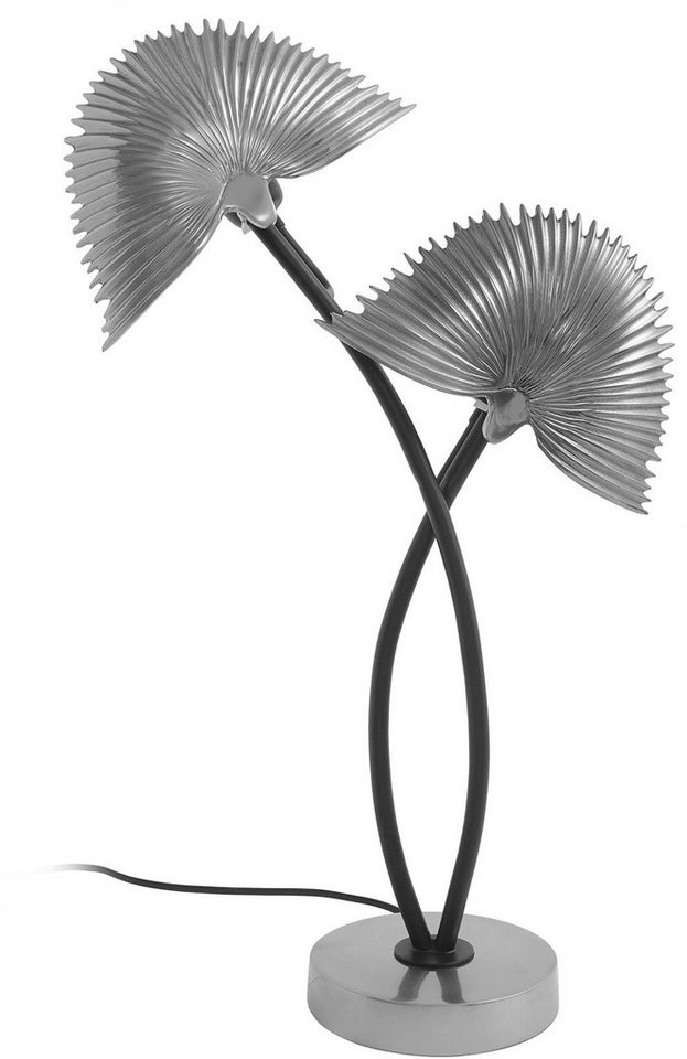 Kayoom Tischleuchte Tischlampe Twinflame 125, ohne Leuchtmittel, Dekorative Tischlampe mit zwei Lichtobjekten aus Metall von Kayoom