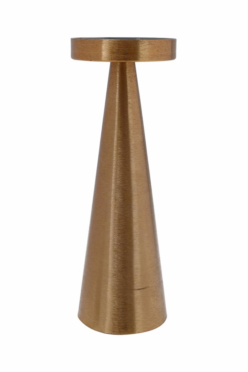 Kerzenhalter Art Deco 135 Gold / Grau von Kayoom