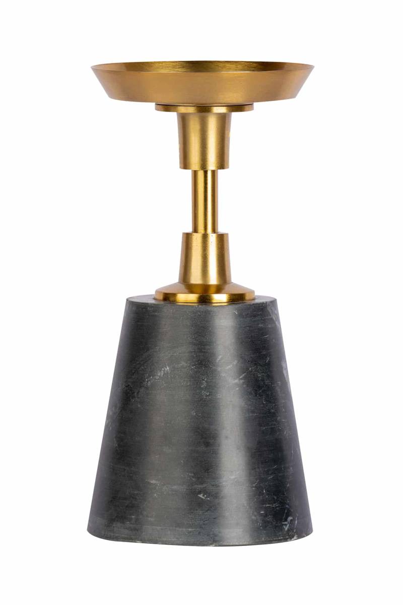 Kerzenhalter Fayya 125 Silber / Weiß von Kayoom