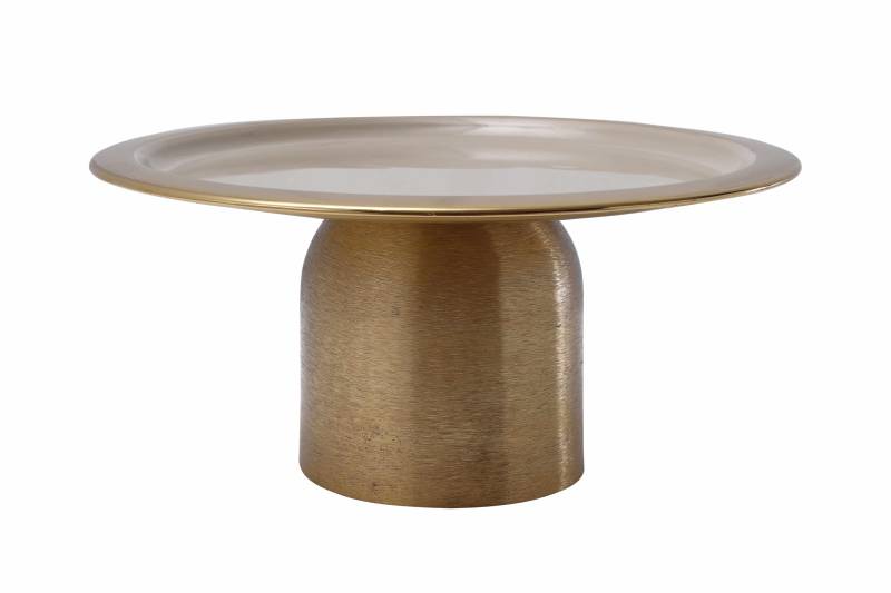 Kuchenplatte Art Deco 325 Silber / Dunkelblau von Kayoom