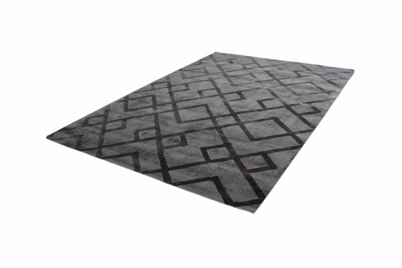 Luxury 310 Grau / Anthrazit 80cm x 150cm von Kayoom