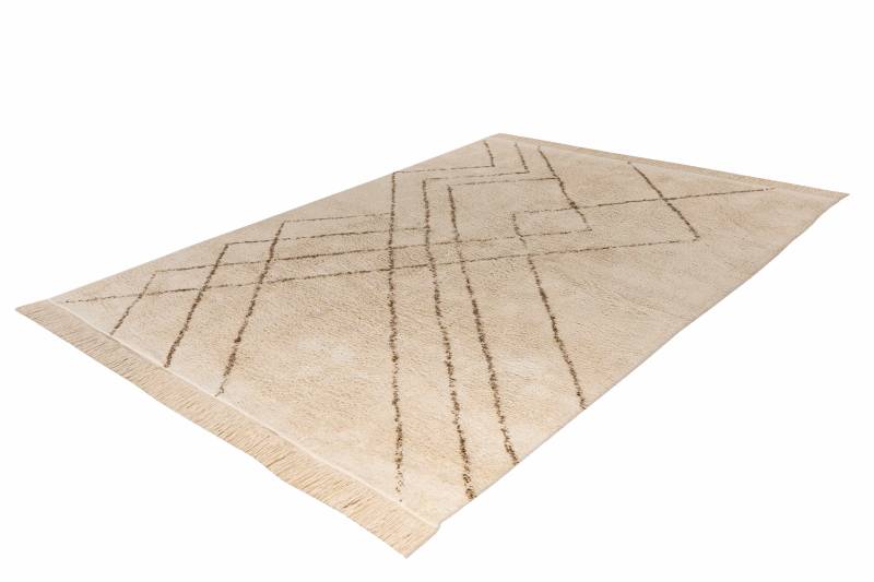 Mylen 425 Creme / Braun  80cm x 150cm von Kayoom