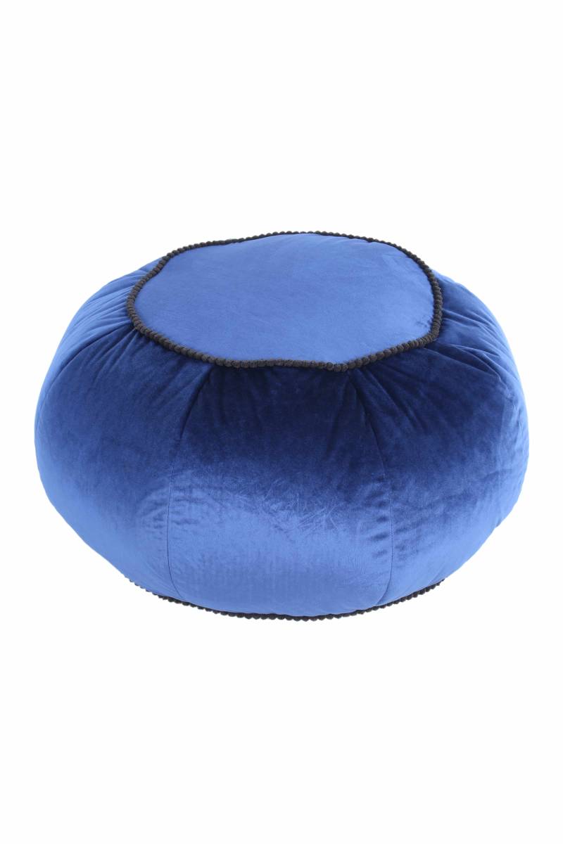 Pouf Taj Mahal 325 Blau von Kayoom